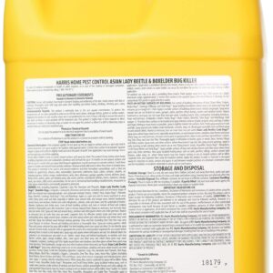 HARRIS Asian Lady Beetle, Japanese Beetle, and Box Elder Killer, Liquid Spray with Odorless and Non-Staining Extended Residual Kill Formula (Gallon)