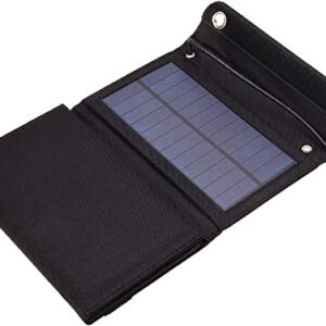 Solar Panels Portable Foldable Solar Panel Kit, Solar Panel 15W 5V Portable Solar Charger Foldable Monocrystalline Solar Cell for Power Station Phones Camping Garden Hiking Mobile Power