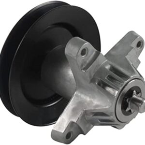 LAWN & GARDEN AMC Spindle Assembly with Pulley Compatible with Toro MTD Craftsman Cub Cadet Bolens 918-04474B, 618-04474, 918-04474, 618-04474A, 918-04474A, 618-04774B