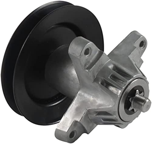 LAWN & GARDEN AMC Spindle Assembly with Pulley Compatible with Toro MTD Craftsman Cub Cadet Bolens 918-04474B, 618-04474, 918-04474, 618-04474A, 918-04474A, 618-04774B