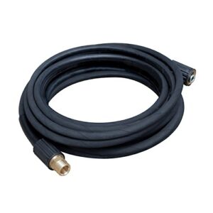 sun joe spx-25hd 25-ft universal heavy-duty pressure washer extension hose for spx series and others, black