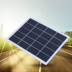 SOBL 3W 5V Cell Charger Silicon Solar Panel, Solar Panel Charger, polycrystalline Silicon for Outdoor Light Garden lamp