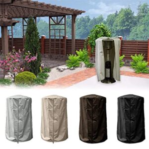 YLYAJY Garden Heater Cover Oxford Silver Coated Waterproof Fabric Courtyard Heater Cover Patio Heater Cover Outdoor Awnings (Color : Gray)