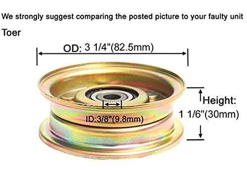 q&p Outdoor Power Idler Pulley Replace LTX1042 LT2000 LTX 1045 1046 756-0981A 756-04224