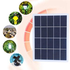 Energy Saving Photovoltaic Panels, 5V Lightweight Portable Solar Panel Module, Solar Stree Tree for Solar Garden Light