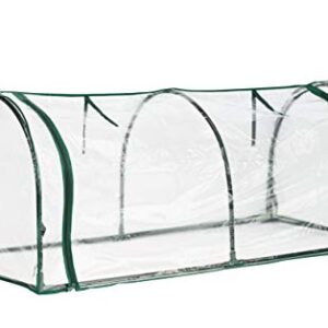 Topline Outdoor Mini Garden Greenhouse with Zipper Openings - 51 Inch