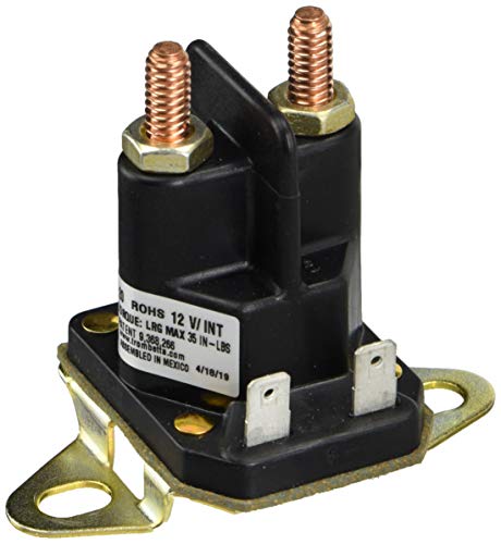 Briggs and Stratton 1755382YP Solenoid, Black