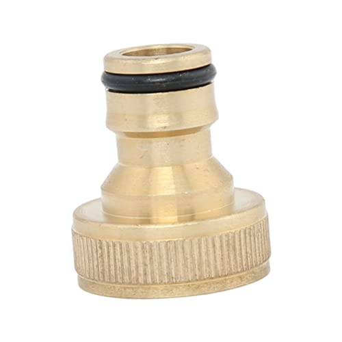 MYCENSE Brass Hose Connector,Connect and Disconnect,High Pressure Washer Adapter for Pressure Washer Garden and Watering Accessory