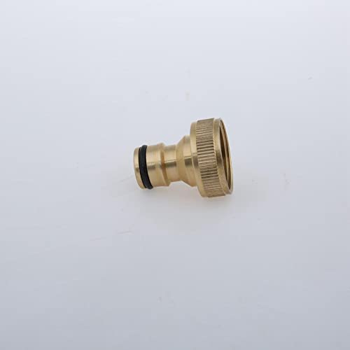 MYCENSE Brass Hose Connector,Connect and Disconnect,High Pressure Washer Adapter for Pressure Washer Garden and Watering Accessory