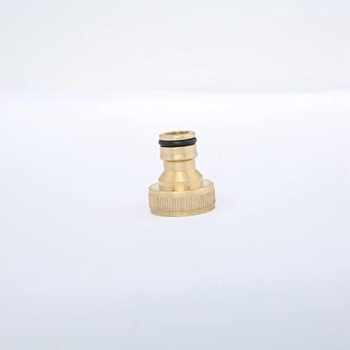 MYCENSE Brass Hose Connector,Connect and Disconnect,High Pressure Washer Adapter for Pressure Washer Garden and Watering Accessory