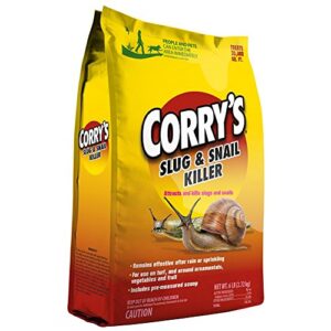 corry’s 100511481 slug and snail killer, 6 lb, ruby splash