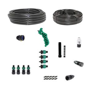 drip tape irrigation kit for row crops & gardens standard size