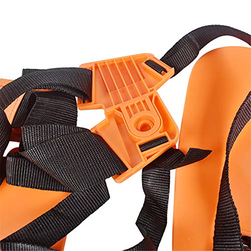 munirater Universal Trimmer Harness Weed Eater Strap Replacement for Stihl Echo Husqvarna with Adjustable Double Shoulder Mower Nylon Belt for Brush Cutter Garden Lawn