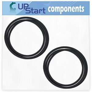 upstart components 2-pack 754-0461 drive belt replacement for mtd 14aa815k054 (2009) garden tractor – compatible with 954-0461 belt
