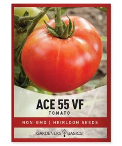 ace 55 vf tomato seeds for planting heirloom non-gmo seeds for home garden vegetables makes a great gift for gardening by gardeners basics
