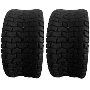 MILLION PARTS Pair of 2 18x8.50-8 Lawn & Garden Mower Tractor Golf Cart Turf Front Rear Tires 4PR