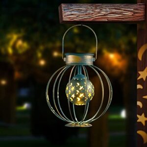 Hanging Solar Lanterns Table Lamp Moon Star Pattern¡­