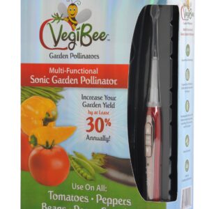 VegiBee Garden Pollinators VBP-01 Rechargeable Plant pollinator, 10", Red