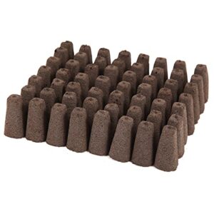 grow sponges, seed starter pods root growth sponges eco-friendly ph balanced square sponges replacement compatible with qyo, lyko, idoo ig201hydroponic growing system, 50 pack