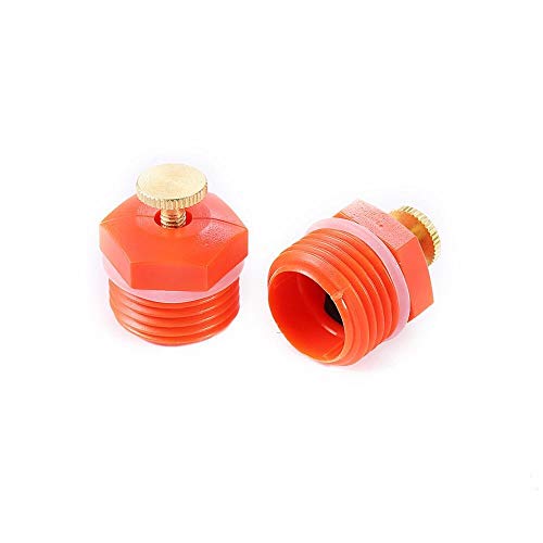 MANHONG Irrigation Dripper 1/2" Male Thread 360 Degree Adjustable Refraction Atomizing Nozzles Garden Lawn Watering Sprayer Farm Irrigation Sprinkler 5 Pcs