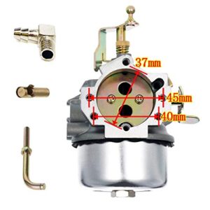 YOFMOO Carburetor Compatible for Kohler #30 K321 K341 K361 M14 M16 14HP 16HP 18HP Cast Iron Engine 1600 1650 4505355 45 053 55 45-053-55-S 4585301 45 853 01 4585309 45 853 09-S Lawn Garden Tractor