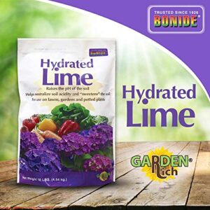 bonide chemical 979 97980 hydrated lime for soil, 10 lb