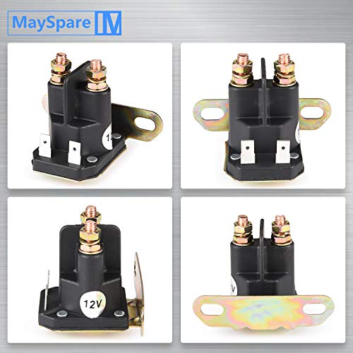 MaySpare Starter Solenoid Compatible With John Deere AM133094, MTD 725-04439 Cub Cadet Lawn Tractor