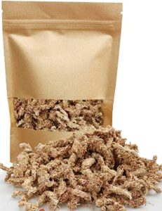 orchid sphagnum moss, 2qt succulent dried moss, garden bonsai pot mix, moisture-holding plant growing medium for flowers plant pot and reptiles