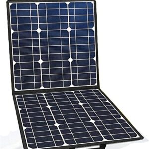 Solar Panels 100W 18V Portable Solar Panel 5V USB Flashfish Foldable Solar Cells Battery Charger Folding Outdoor Power Supply Camping Garden (Color 50W) (100W) (50W) (100w) (50w)