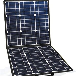 100W 18V Portable Solar Panel 5V USB Flashfish Foldable Solar Cells Battery Charger Folding Outdoor Power Supply Camping Garden (Color 50W) (100w) (50w)