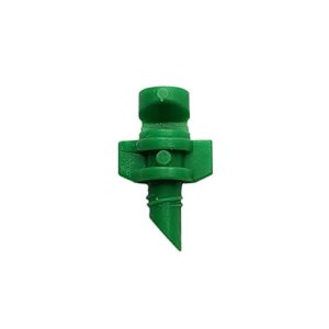 Greenhouse Micro Drip Irrigation 50Pcs 90/180/360 Degree Refraction Spray Nozzle Garden Greenhouse Irrigation System Atomizing Nozzle (Color : 360 Degree)