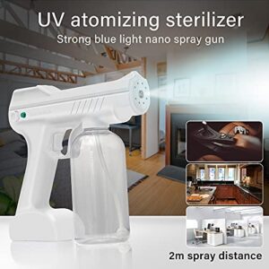 YIESERRA Steam Gun, Handheld Rechargeable Nano Atomizer 27oz Large Capacity ULV Electric Sprayer Nozzle Adjustable Fogger for Home, Office, School or Garden…