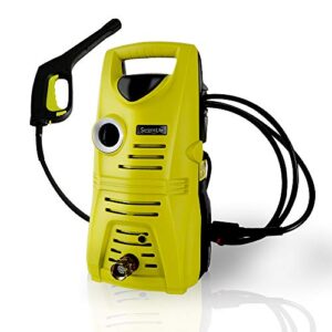 serenelife electric pressure washer – compact home & garden power washer | water pump spray nozzle | 1160-psi, 1.3-gpm (slprwas23)