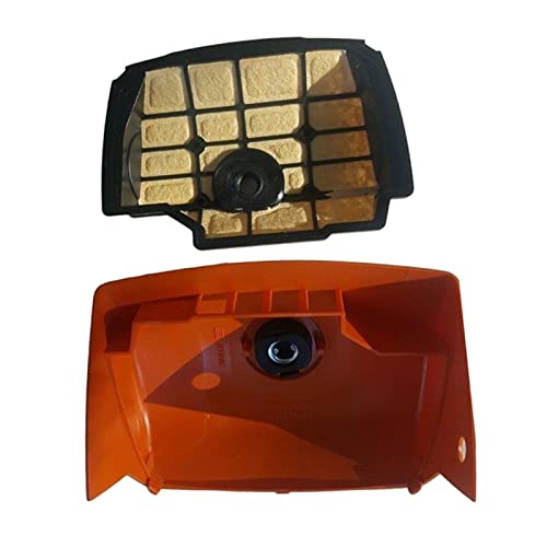 ZHAOCAIJINBAOHA Carburetor Practical Air Filter W/Cover Kit Replacement for Stihl Ms201tc-m Tronic 1145 140 4400,1145 140 1904 Carburetor Repair Tool Parts Garden Tools Set