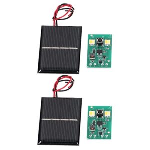 Tgoon Solar Lamp Control Board, Solar Light Control Panel Sturdy 1.2V Constant Current Driving PCB for Garden