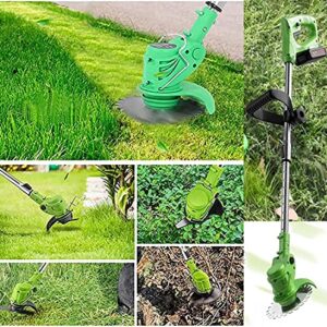 Cordless String Trimmer Electric Weed Eater Battery Powered 24v Weed Wacker 3-in-1 Cutting Tool Lawn Trimmer Edger Height Adjustable Low Noise Brush Cutter for Lawn, Yard, Garden, Bush1