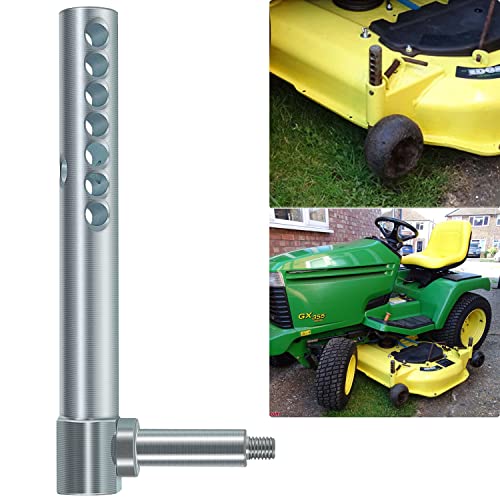 Mower Deck Gauge Wheel Arm Shaft Left Front & Right Rear Parts AM131289 For John Deere Compact Utility Tractor & Lawn & Garden Tractors GX345 GX355 GX325 2210 4010 GT225 GT235 X465 X485 X585