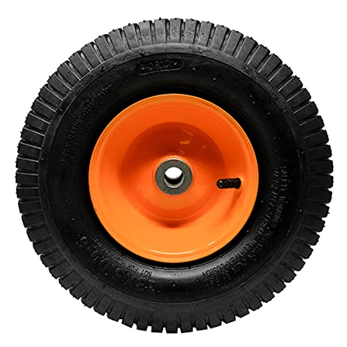 Russo 2PK 13x5.00-6 Turf Tire & Rim Assembly for Lawn Garden Tractors Golf Carts 2 PLY