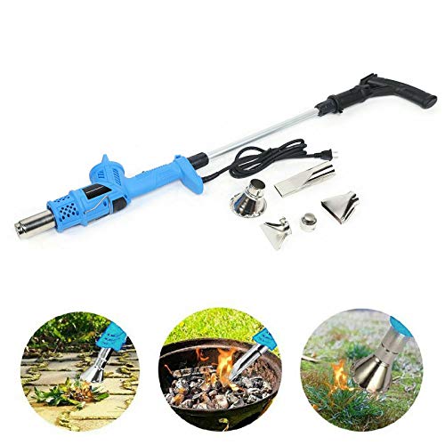 OUKANING Portable Electric Thermal Weeder 2000W Compact Weed Burner for Garden Weed Torch Maximum Temperature 650℃
