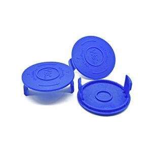 garden ninja 0.065″ replacement trimmer spool caps for kobalt 40-volt trimmer, 3 pack