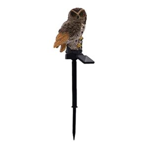 Leefasy, Garden Lamp IP65 Waterproof Owl Solar LED Lights Landscape Lamp Stake Light, for Outside Wedding Walkway Pathway Ornaments