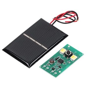 solar light controller board, solar light control panel constant current drive with high drive efficiency 1.2v charging protection for garden