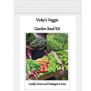 Vicky's Vegetable Garden Seed Kit | Grow 14 Different Types of Vegetables - Easy and Fun