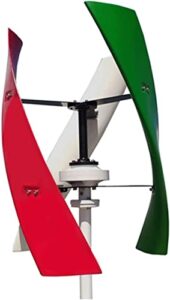 szyara vertical wind turbine, 8000w permanent maglev wind generator with 12v 24v 48v 220v mppt controller low noise for garden & home,24v