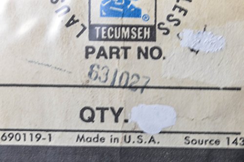 Tecumseh 631027 Lawn & Garden Equipment Engine Welch Plug (Replaces 53-005) Genuine Original Equipment Manufacturer (OEM) Part