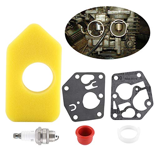 01 Garden Accessaries Carburetor Diaphragm Carburetor Gasket, Air Filter, Replacement Motors Small Engines for Stratton for Briggs