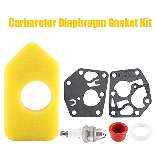 01 Garden Accessaries Carburetor Diaphragm Carburetor Gasket, Air Filter, Replacement Motors Small Engines for Stratton for Briggs