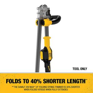 DEWALT 20V MAX String Trimmer & Leaf Blower Kit, Cordless, Battery & Charger Included (DCKO222M1)