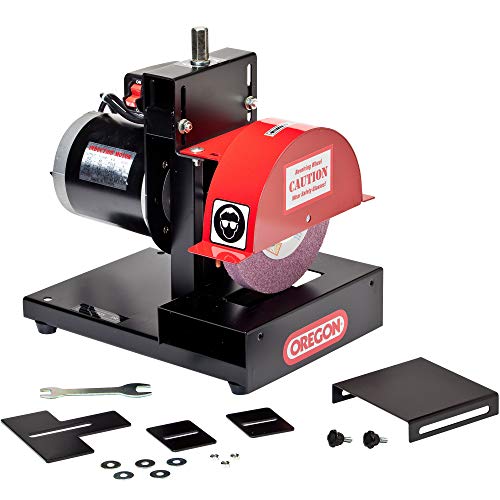 Oregon Economy Lawn Mower Blade Sharpener and Grinder, 1/3 HP 88-025, 1750 RPM Motor, Single Direction