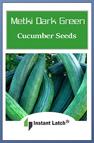 Instant Latch 50 Metki Dark Green Armenian Cucumber Seeds , Non-GMO , Fresh Garden Seeds